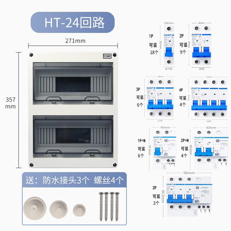 24回路箱